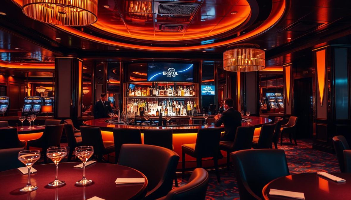 are drinks free at bristol casino