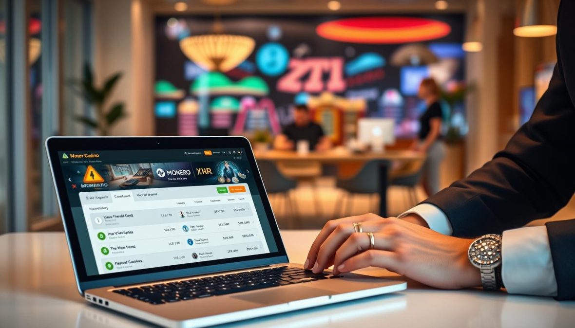XMR casino deposit tutorial